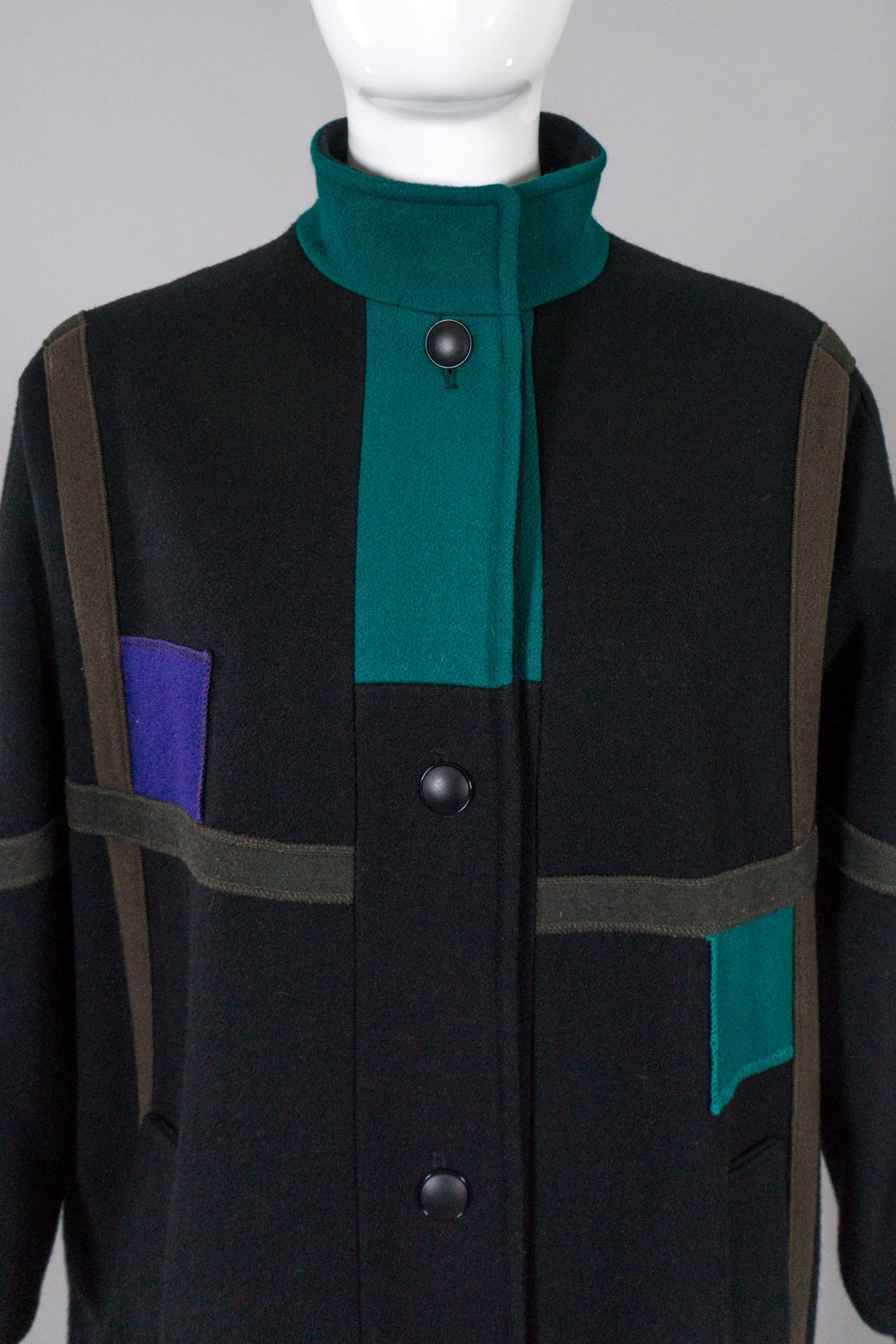 Herman Kay Mondrian Car Coat