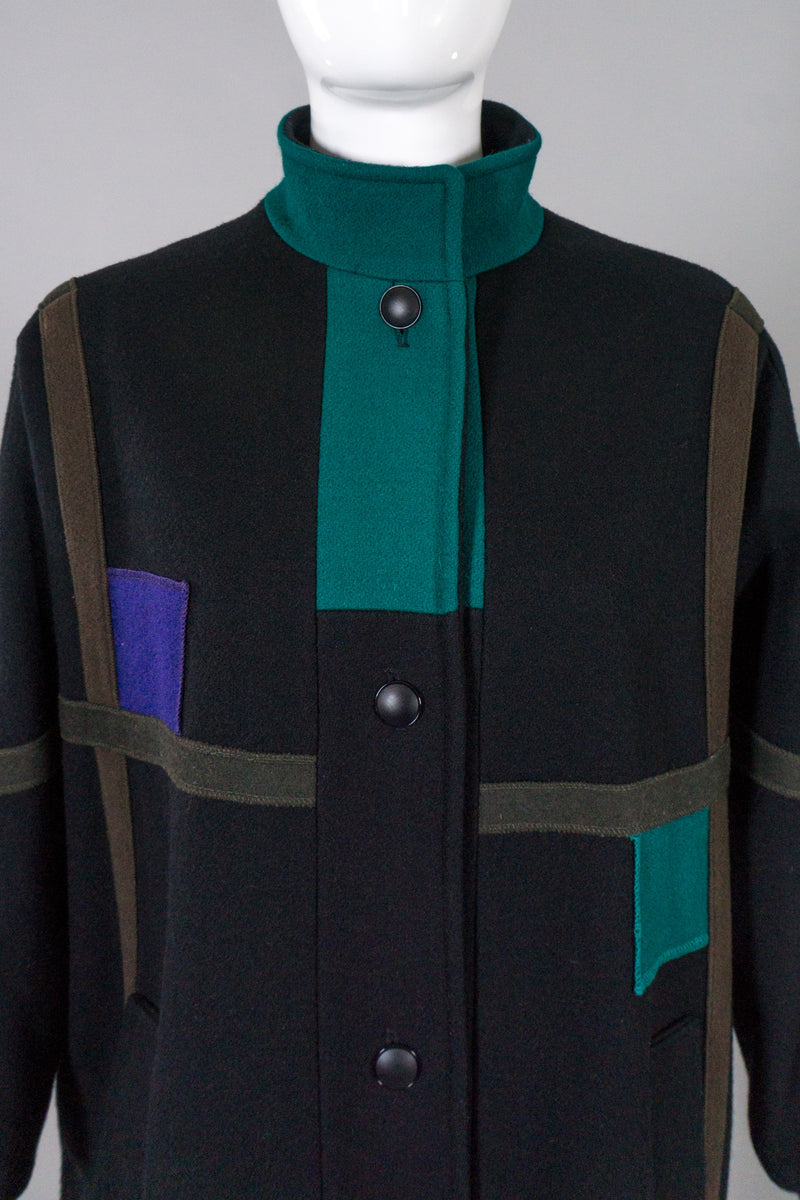 Herman Kay Mondrian Car Coat