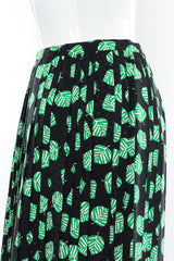 Adolfo leaf print skirt on mannequin @recessla