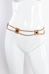 rope chain link statement belt by Accessocraft on mannequin @recessla