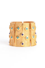 Vintage Alexis Kirk Floral Motif Cuff Bracelet at Recess Los Angeles