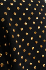 Vintage Anne Klein Studded Dolman Tie Jacket stud detail at Recess Los Angeles