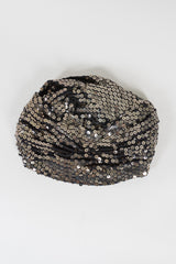 Armand Beverly Hills Vintage Bronze Gold Sequined Turban