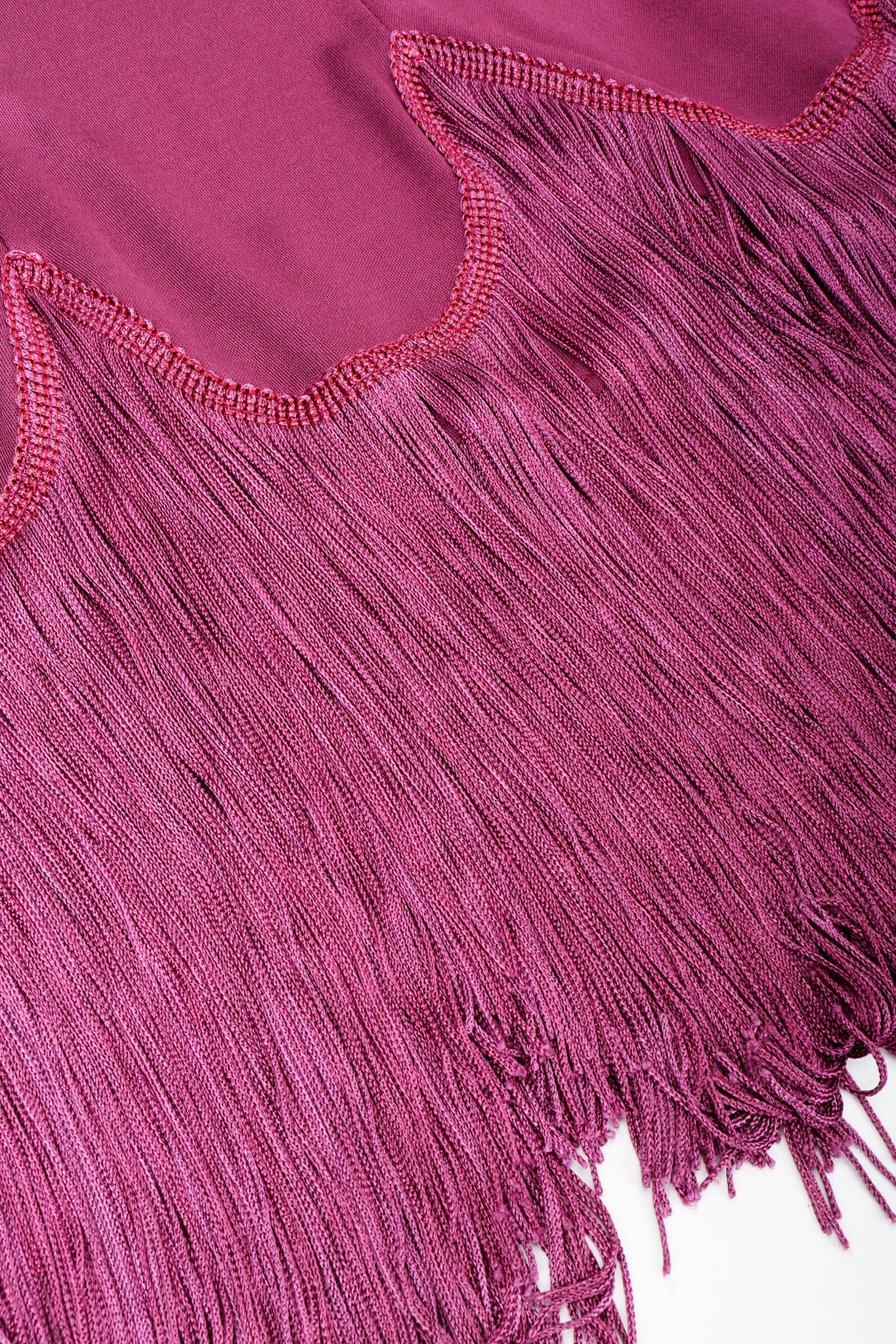 Vintage Ayako Fringed Capelet Set fringe detail Recess Los Angeles