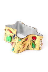 Vintage Bill Schiffer Campy Jeweled Cuff Bracelet at Recess Los Angeles