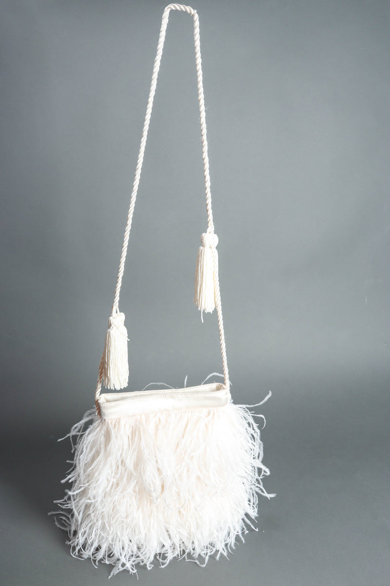 Vintage Barneys New York Feathers Pouch Bag @ Recess LA