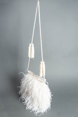 Vintage Barneys New York Feathers Pouch Bag @ Recess LA