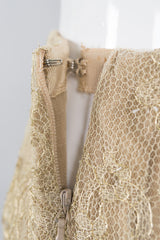 Bill Blass Embellished Chantilly Lace Garden Skirt