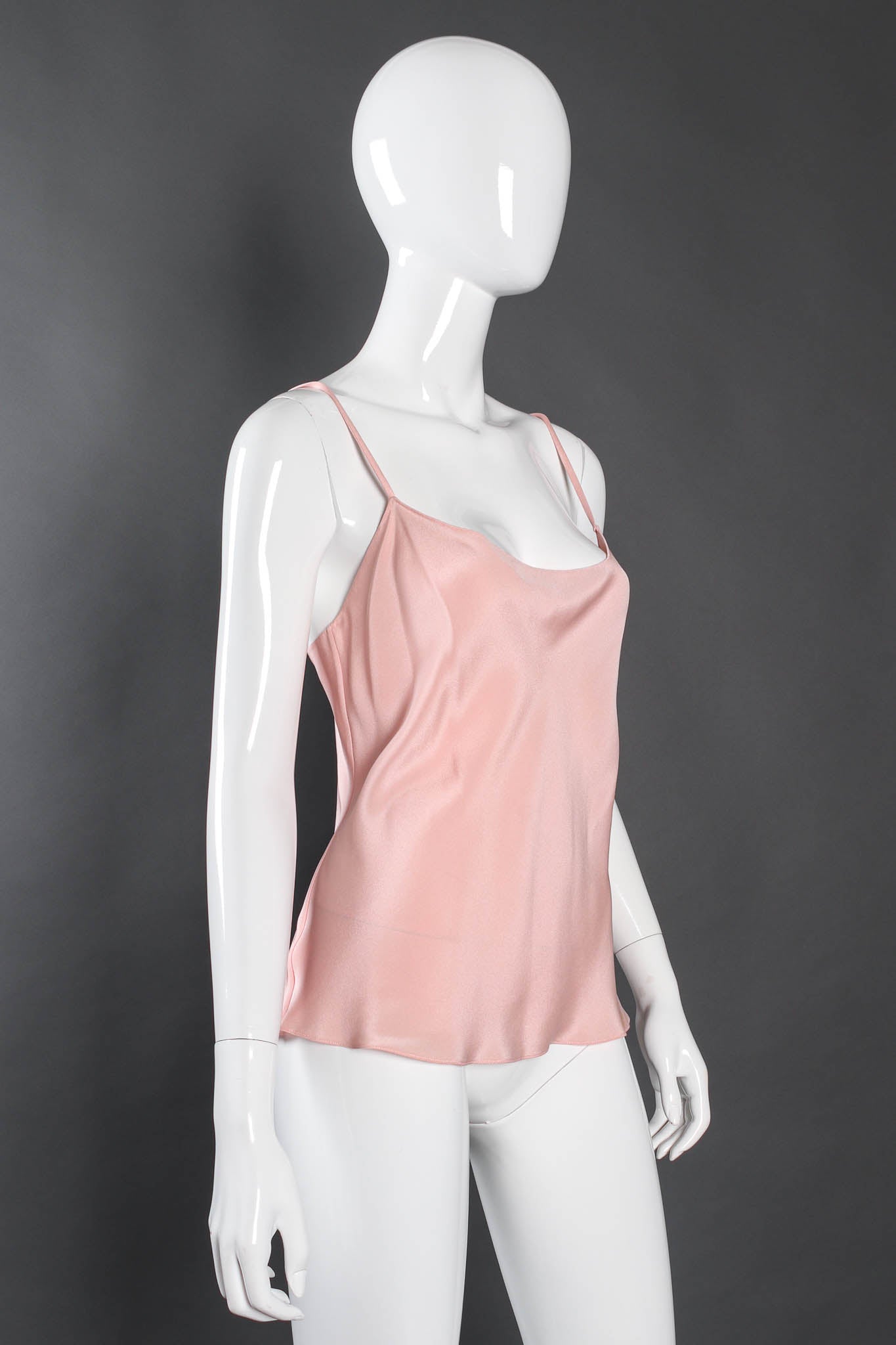 Vintage Bill Blass Organza Bow Wrap Top mannequin angle liner @ Recess Los Angeles