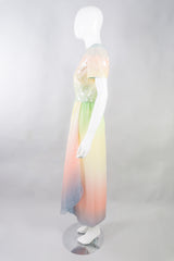 Bill Blass Rainbow Sherbet Unicorn Dress