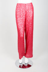 Vintage Bill Blass Sequin Sundae Pant Set on Mannequin Front at Recess Los Angeles