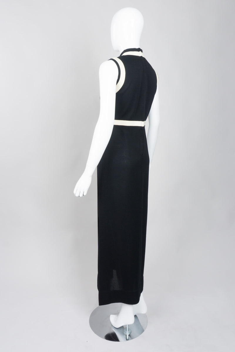 Rudi Gernreich for Harmon Knitwear Banded Ladder Column Dress