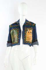 Vintage Helen Neufeld BookJacket Traveling Birds Jacket mannequin sleeves front  @ Recess Los Angeles