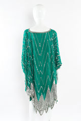 Glamorous beaded kaftan by Judith Ann Creations mannequin back @recessla