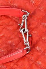 French riviera quilted hobo bag hardware details @recessla