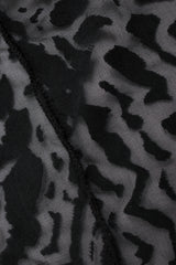 Vintage Carter Smith Animal Print Burnout Velvet Gown crop at Recess Los Angeles