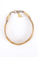 Cecile Jeanne Wire Choker Necklace top view @ Recess LA