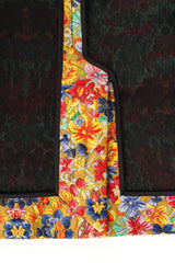 Celine Floral Damask Blazer back vent @ Recess LA