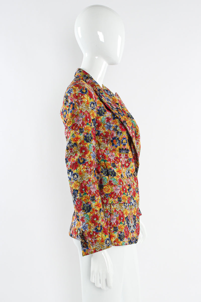 Celine Floral Damask Blazer mannequin side @ Recess LA