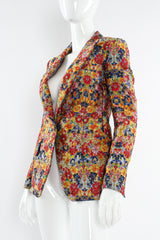 Celine Floral Damask Blazer mannequin side angle @ Recess LA