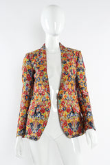 Celine Floral Damask Blazer mannequin unbuttoned @ Recess LA