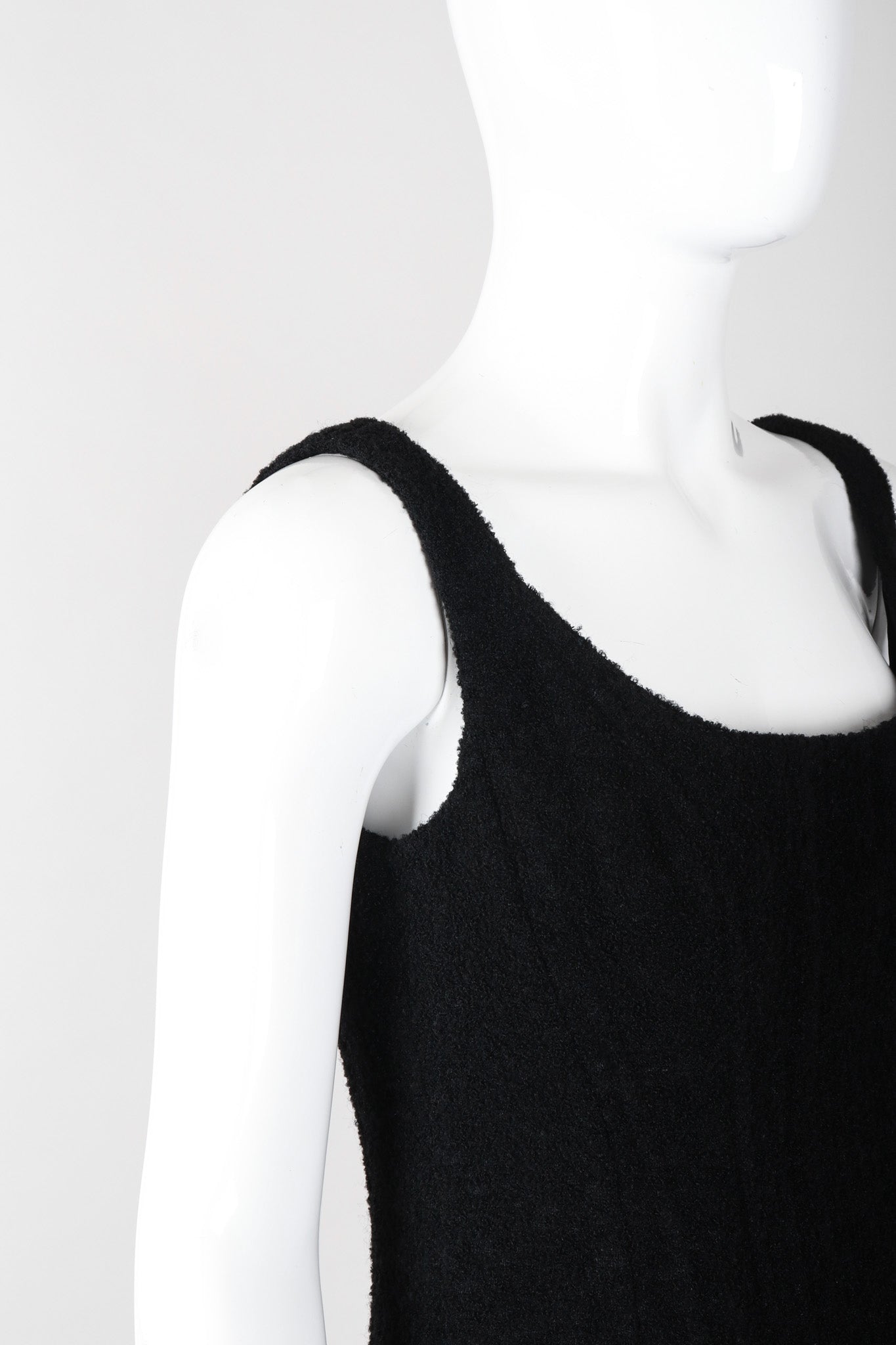 Recess Los Angeles Vintage Chanel Bouclé Boned Corset Tank