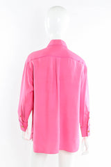 Vintage Chanel CC Pocket Button Blouse mannequin back @ Recess Los Angeles