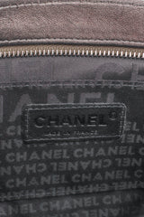 Vintage Chanel 2004 Metallic Quilted Tassel Shoulder Bag label at Recess Los Angeles