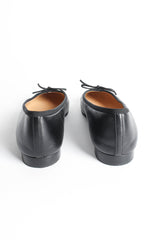 Vintage Chanel Cap Toe Leather Ballet Flats back @ Recess Los Angeles