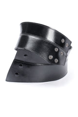 Vintage Claude Montana Vacher Wide Leather Cinch Belt at Recess Los Angeles