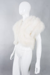 Climax Vintage Marabou Feather Bolero Shrug Wedding JacketClimax Vintage Marabou Feather Chubby Bolero Shrug Wedding Jacket