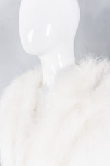 Climax Vintage Marabou Feather Bolero Shrug Wedding JacketClimax Vintage Marabou Feather Chubby Bolero Shrug Wedding Jacket