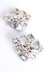 Vintage Cut Crystal Cluster Earrings at Recess Los Angeles