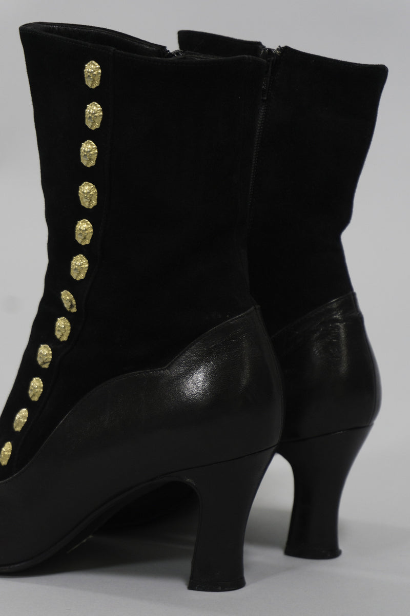 Versus Gianni Versace lion ankle boot heels