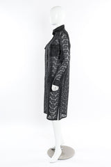 Dolce & Gabbana lace pattern coat on mannequin @recessla