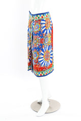 Dolce & Gabbana multicolor printed skirt on mannequin @recessla