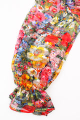 Vintage Diane Dickinson Gentillesse Floral Peasant Dress sleeve at Recess Los Angeles