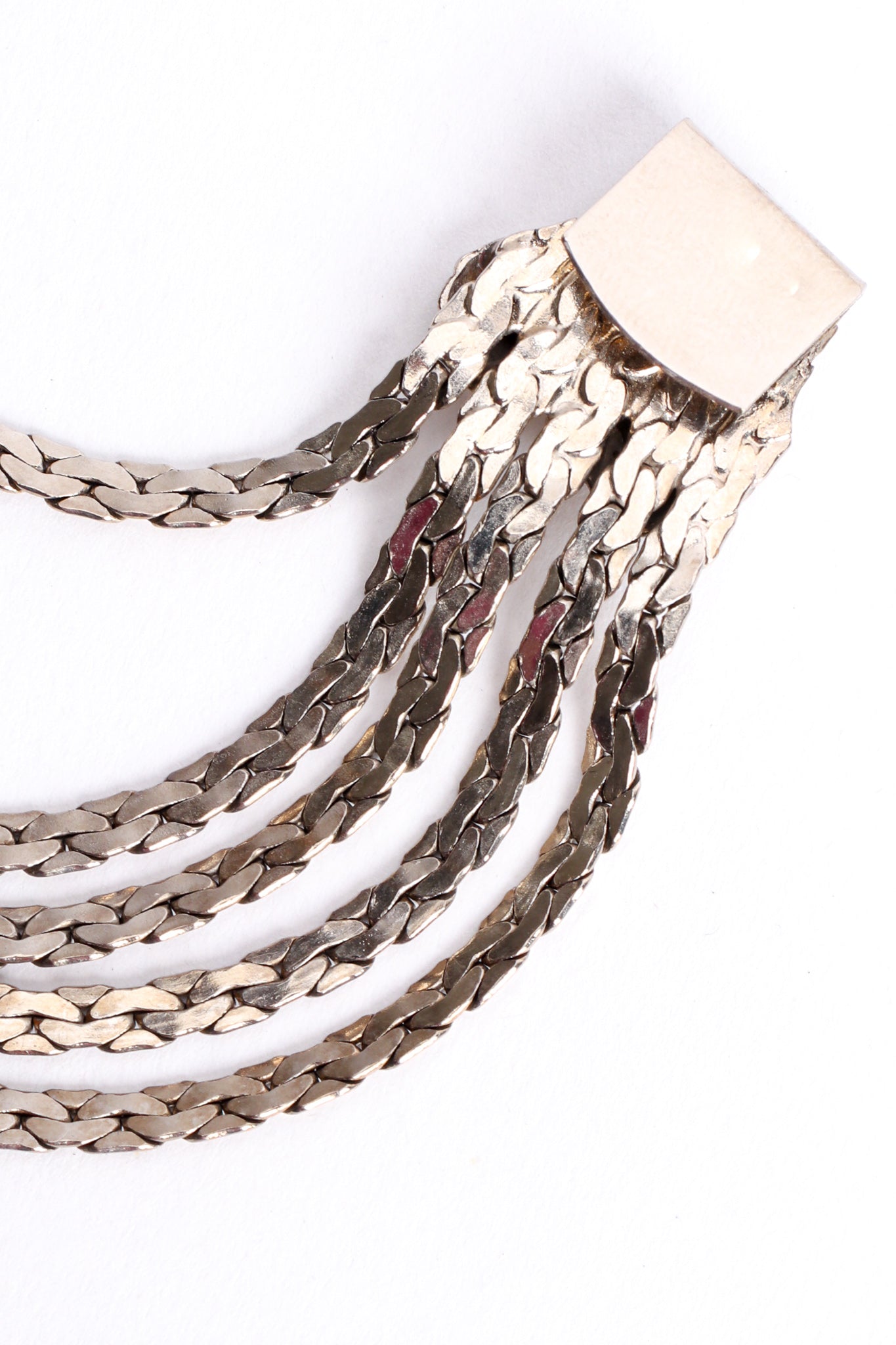 Vintage Christian Dior Liquid Metal Waist Chain closure at Recess Los Angeles