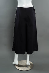 Vintage Dolce & Gabbana Anchor Sailor Culotte Pant mannequin pant back @ Recess Los Angeles