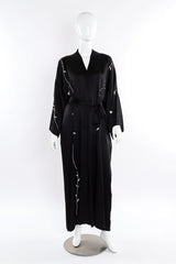 embroidered robe by Donna Karan Intimates mannequin front @recessla