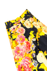 Dries Van Noten floral wide leg pant flat-lay @recessla