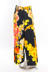 Dries Van Noten floral wide leg pant on mannequin @recessla