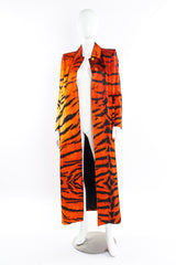 Dries Van Noten tiger duster coat on mannequin @recessla