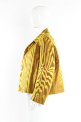 Dries van Noten abstract moire cropped jacket on mannequin @recessla