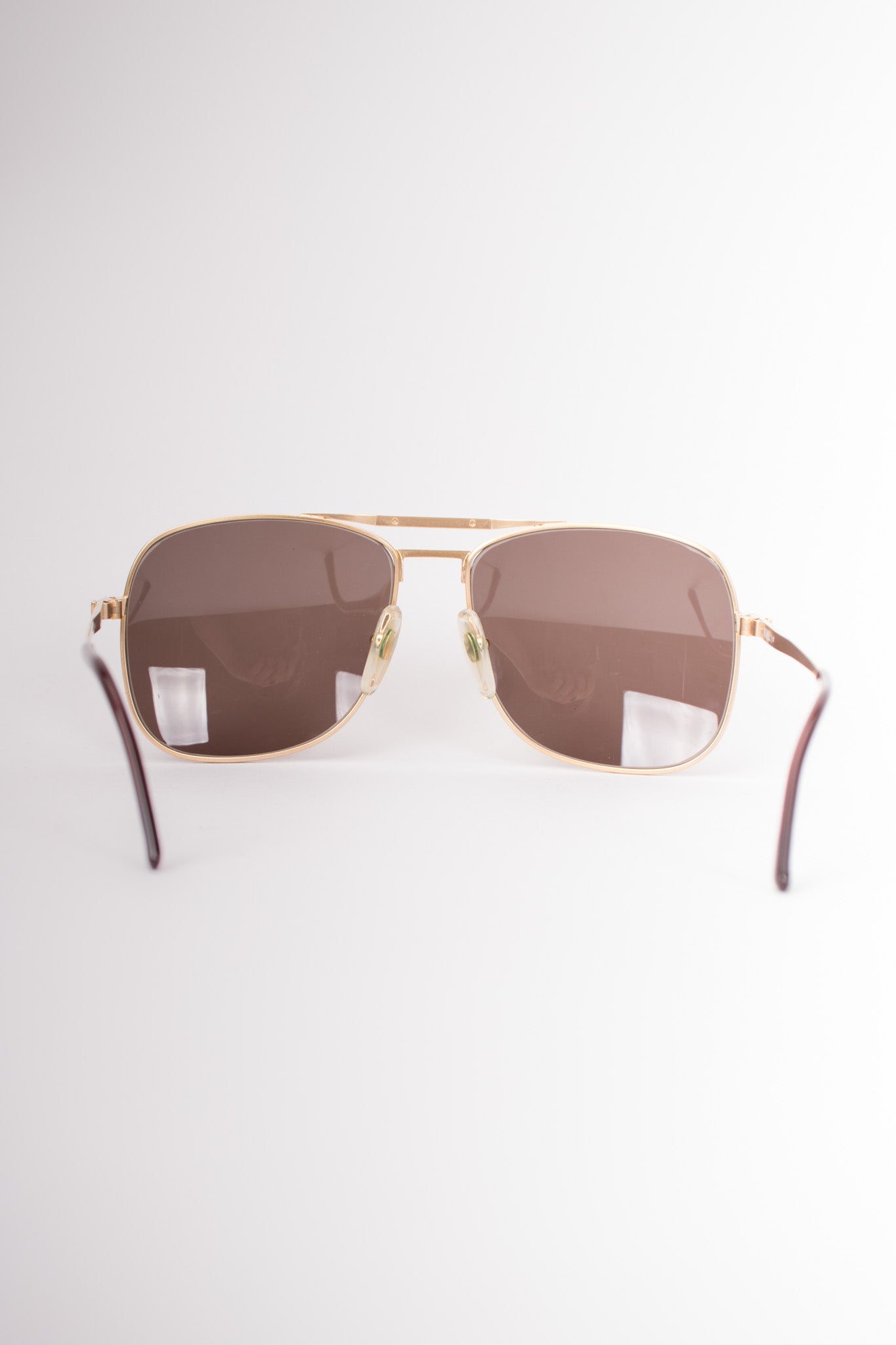 Dunhill Squared Matte Coppertone Pilot Sunglasses