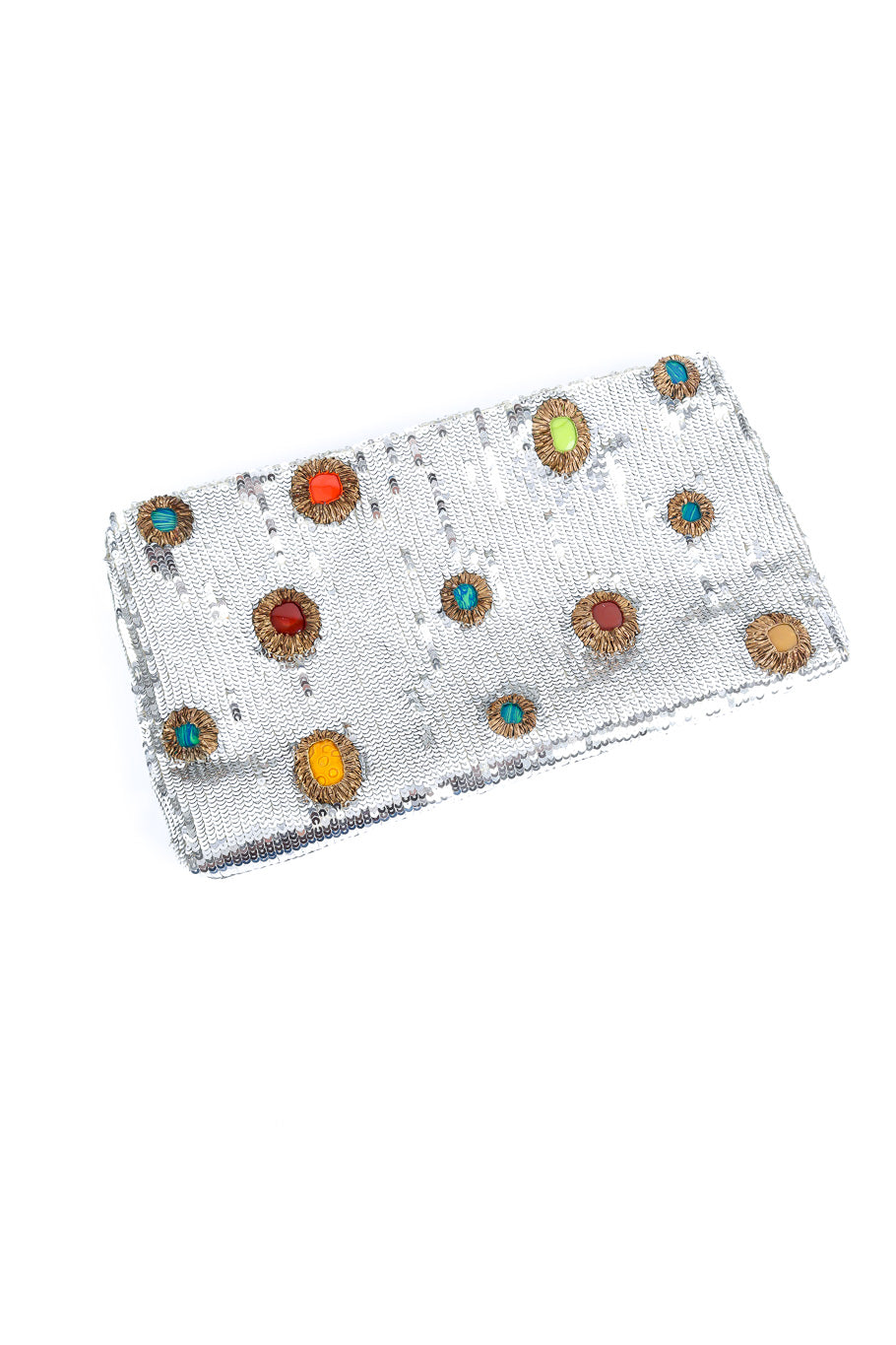 Etro sequin boho clutch product shot @recessla