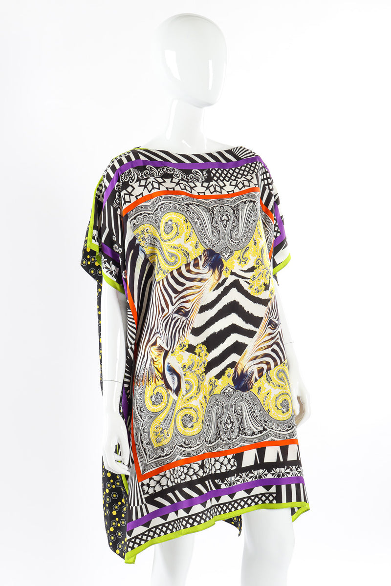 Poncho scarf top by Etro mannequin close 3/4 @recessla