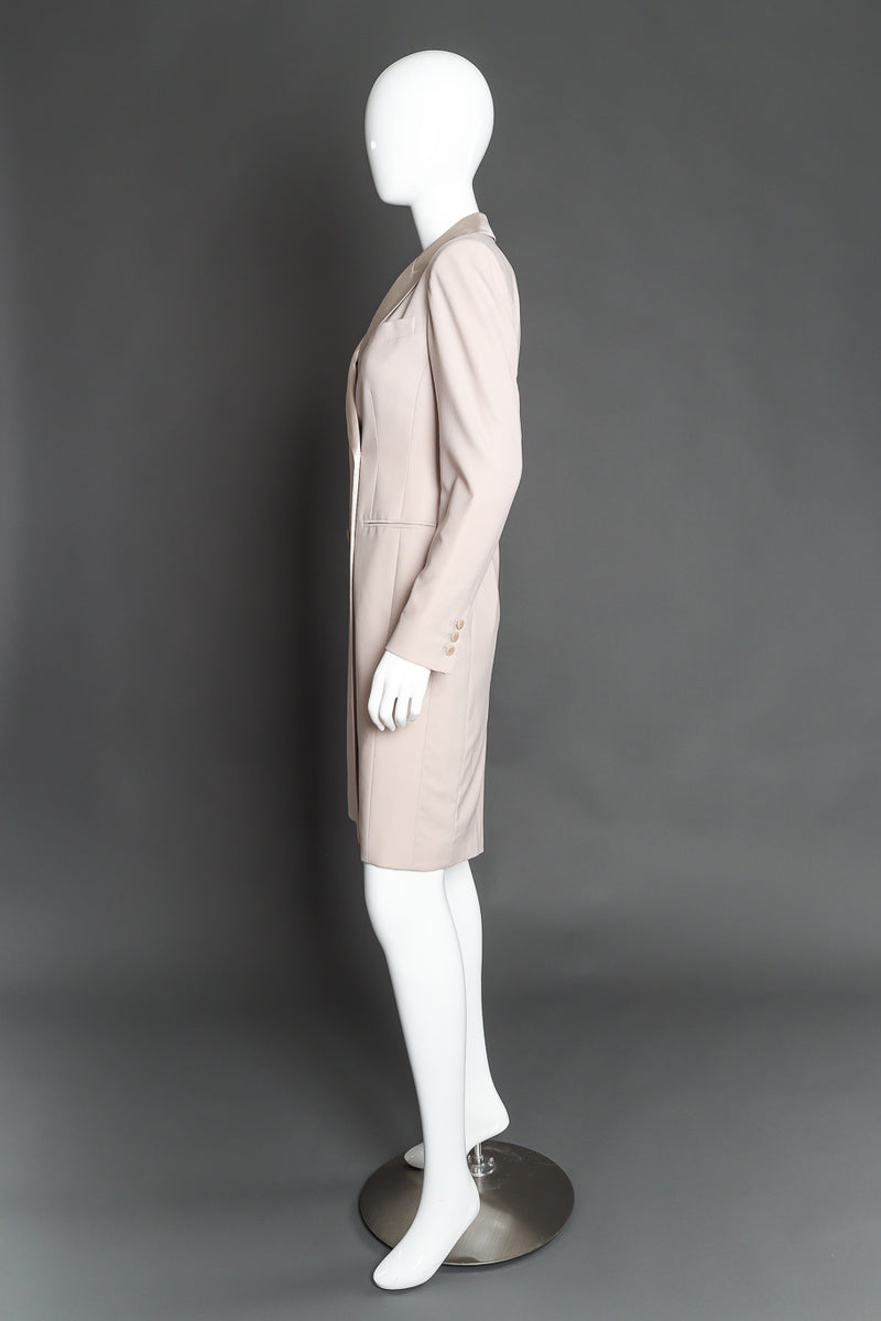 Emanuel Ungaro wool suit dress on mannequin @recessla