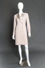 Emanuel Ungaro wool suit dress on mannequin @recessla