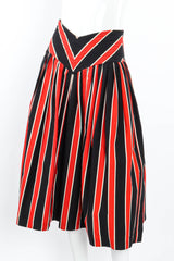 Chevron Stripe Skirt